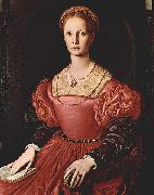 Agnolo Bronzino Portrat der painting